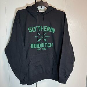 Slytherin Quidditch Black Hoodie